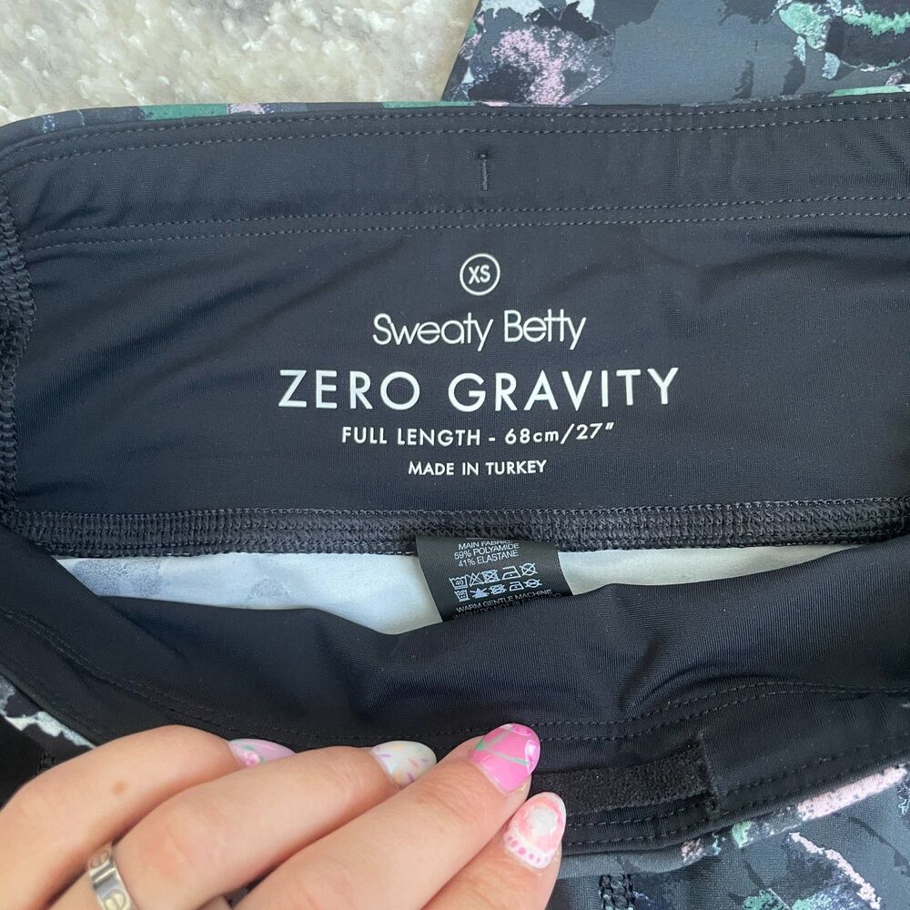 Sweaty Betty Zero Gravity High-Waisted 7/8 Running Leggings Gray XS - Picture 9 of 9